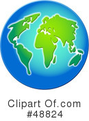 Globe Clipart #48824 by Prawny