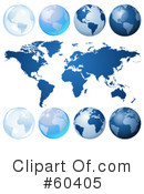 Globe Clipart #60405 by Oligo