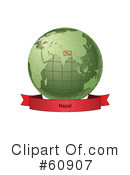Globe Clipart #60907 by Michael Schmeling