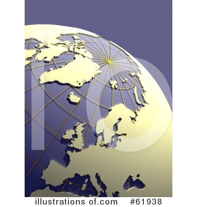 Royalty-Free (RF) Globe Clipart Illustration by chrisroll - Stock Sample #61938