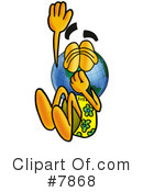 Globe Clipart #7868 by Mascot Junction