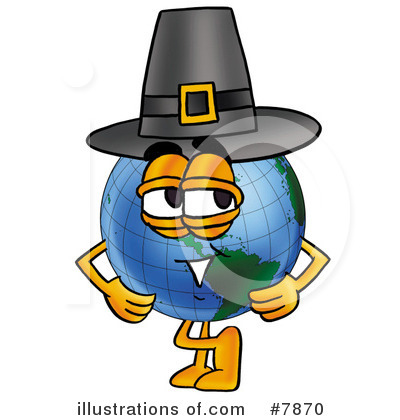 Royalty-Free (RF) Globe Clipart Illustration by Mascot Junction - Stock Sample #7870