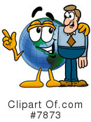 Globe Clipart #7873 by Mascot Junction