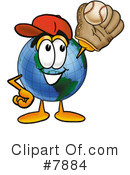 Globe Clipart #7884 by Mascot Junction