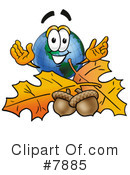 Globe Clipart #7885 by Mascot Junction