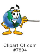 Globe Clipart #7894 by Mascot Junction
