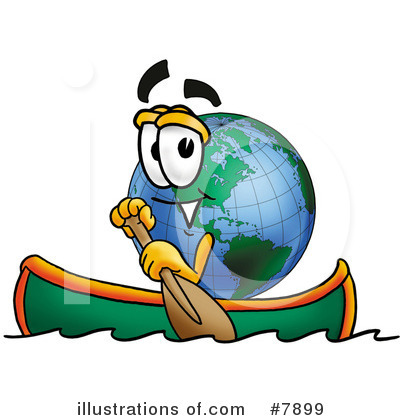 Royalty-Free (RF) Globe Clipart Illustration by Mascot Junction - Stock Sample #7899