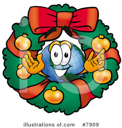 Royalty-Free (RF) Globe Clipart Illustration by Mascot Junction - Stock Sample #7909