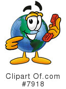 Globe Clipart #7918 by Mascot Junction