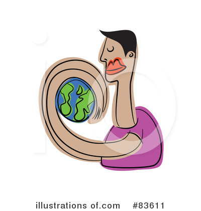 Royalty-Free (RF) Globe Clipart Illustration by Prawny - Stock Sample #83611