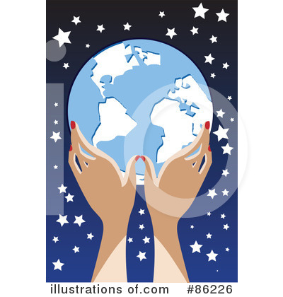 Royalty-Free (RF) Globe Clipart Illustration by mayawizard101 - Stock Sample #86226