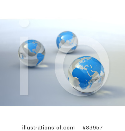 Royalty-Free (RF) Globes Clipart Illustration by Mopic - Stock Sample #83957