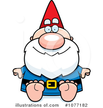 Royalty-Free (RF) Gnome Clipart Illustration by Cory Thoman - Stock Sample #1077182