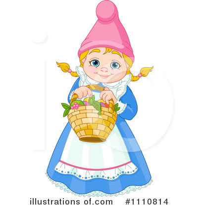 Royalty-Free (RF) Gnome Clipart Illustration by Pushkin - Stock Sample #1110814