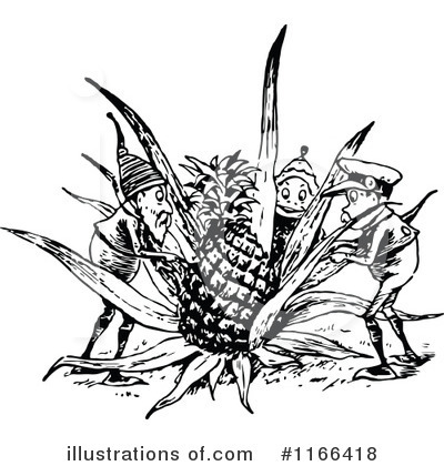 Royalty-Free (RF) Gnome Clipart Illustration by Prawny Vintage - Stock Sample #1166418