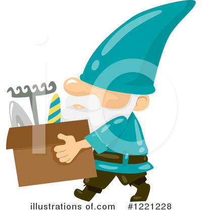 Royalty-Free (RF) Gnome Clipart Illustration by BNP Design Studio - Stock Sample #1221228