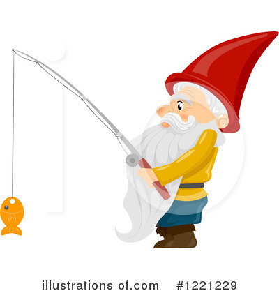 Royalty-Free (RF) Gnome Clipart Illustration by BNP Design Studio - Stock Sample #1221229