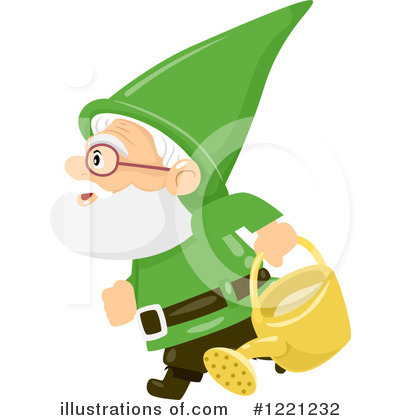 Royalty-Free (RF) Gnome Clipart Illustration by BNP Design Studio - Stock Sample #1221232