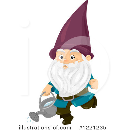 Royalty-Free (RF) Gnome Clipart Illustration by BNP Design Studio - Stock Sample #1221235