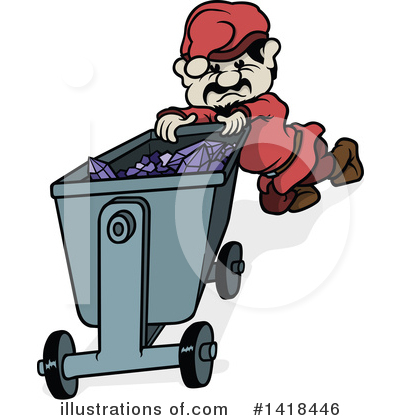 Royalty-Free (RF) Gnome Clipart Illustration by dero - Stock Sample #1418446