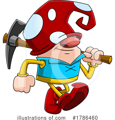Royalty-Free (RF) Gnome Clipart Illustration by Hit Toon - Stock Sample #1786460