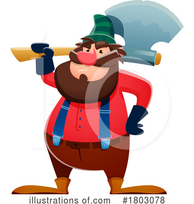 Royalty-Free (RF) Gnome Clipart Illustration by Vector Tradition SM - Stock Sample #1803078
