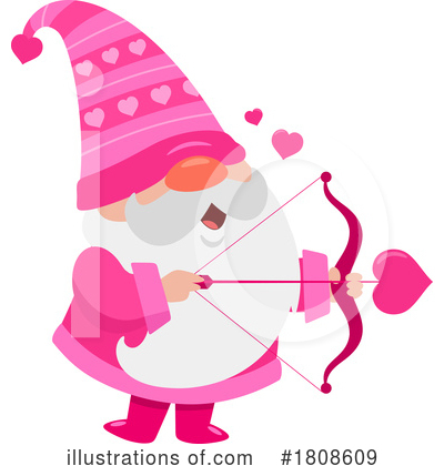 Royalty-Free (RF) Gnome Clipart Illustration by Hit Toon - Stock Sample #1808609