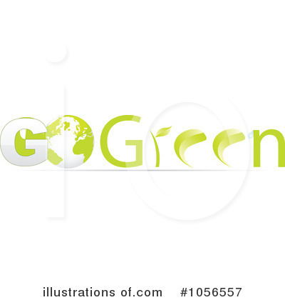 Royalty-Free (RF) Go Green Clipart Illustration by Andrei Marincas - Stock Sample #1056557