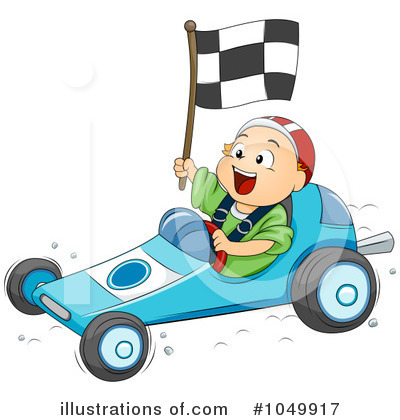 Royalty-Free (RF) Go Kart Clipart Illustration by BNP Design Studio - Stock Sample #1049917