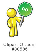 Go Sign Clipart #30586 by Leo Blanchette