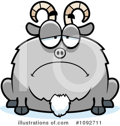 Royalty-Free (RF) Goat Clipart Illustration by Cory Thoman - Stock Sample #1092711