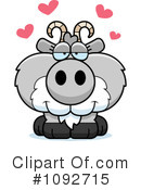 Goat Clipart #1092715 by Cory Thoman