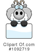 Goat Clipart #1092719 by Cory Thoman