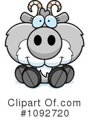 Goat Clipart #1092720 by Cory Thoman