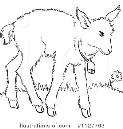Royalty-Free (RF) Goat Clipart Illustration by Picsburg - Stock Sample #1127763