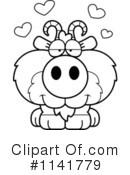 Goat Clipart #1141779 by Cory Thoman
