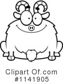 Goat Clipart #1141905 by Cory Thoman