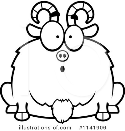 Royalty-Free (RF) Goat Clipart Illustration by Cory Thoman - Stock Sample #1141906