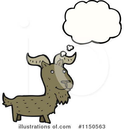 Royalty-Free (RF) Goat Clipart Illustration by lineartestpilot - Stock Sample #1150563