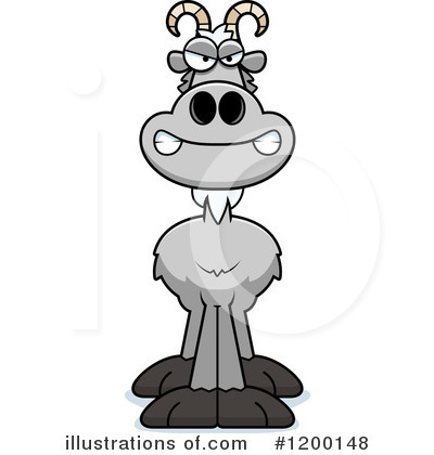 Royalty-Free (RF) Goat Clipart Illustration by Cory Thoman - Stock Sample #1200148