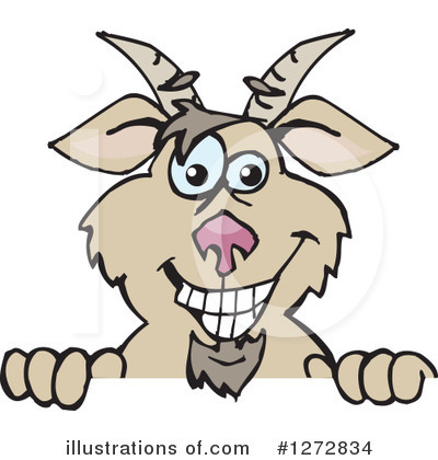 Goat Clipart #1272834 by Dennis Holmes Designs