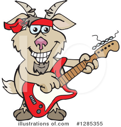 Goat Clipart #1285355 by Dennis Holmes Designs