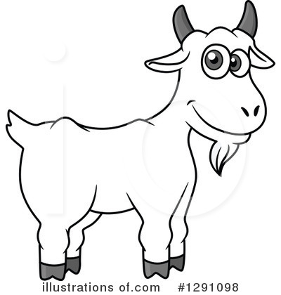 Royalty-Free (RF) Goat Clipart Illustration by Vector Tradition SM - Stock Sample #1291098
