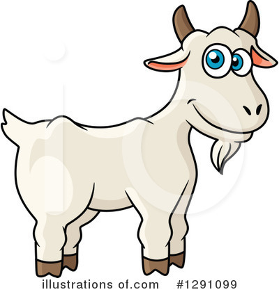 Goat Clipart #1291099 by Vector Tradition SM