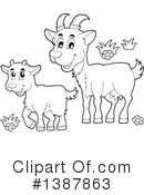 Goat Clipart #1387863 by visekart