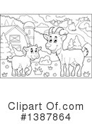 Goat Clipart #1387864 by visekart
