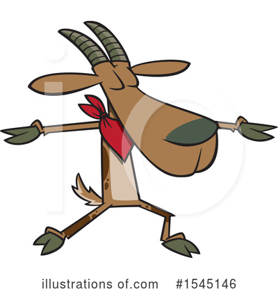 Royalty-Free (RF) Goat Clipart Illustration by toonaday - Stock Sample #1545146