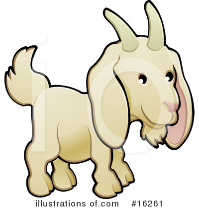 Royalty-Free (RF) Goat Clipart Illustration by AtStockIllustration - Stock Sample #16261