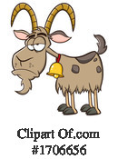 Goat Clipart #1706656 by Hit Toon