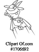 Goat Clipart #1706692 by toonaday